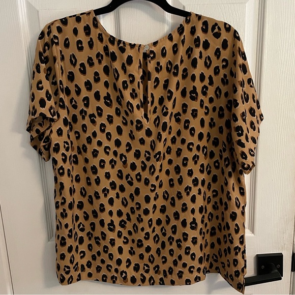 A New Day Women’s Cheetah Print Blouse (Size XXL) - Picture 4 of 4